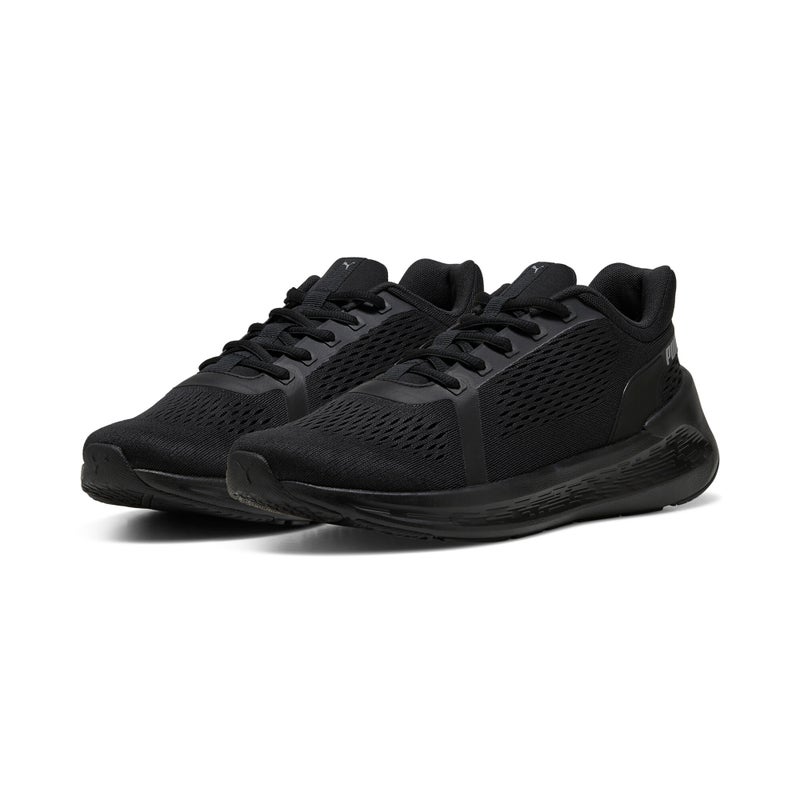 PUMA SOFTRIDE Symmetry Unisex Black Running Shoes - Image 2