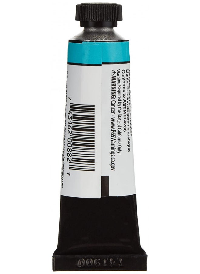 Daniel Smith DANIEL SMITH 284600028 3981 Extra Fine Watercolor 15ml Paint Tube, Cobalt Teal Blue, 0.5 Fl Oz (Pack of 1)  - Image 2