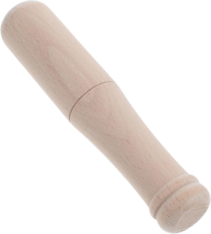 SHERCHPRY Wood Mallet with Comfortable Handle Beech Hardwood Carving Mallet Woodworking Hammer for Craft Projects and Wood Carving - Image 1