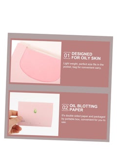 Frcolor 300pcs Sheets makeup blotting paper face wipes oil absorbing paper facial oil wipes oil blotting paper blotting papers for oily skin remove oil tissue Oil absorbent pad  - Image 4