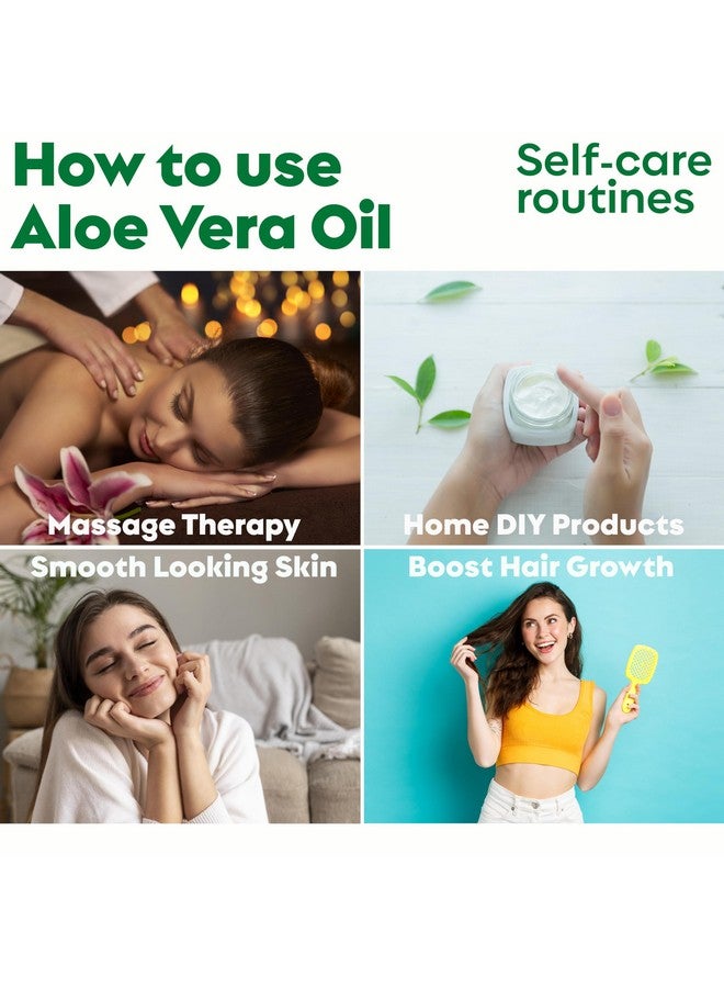 Radha Organic Aloe Vera Essential Oil - 100% Pure Aloe Vera Oil for Skin, Hair, and Aromatherapy, 10 ML - Image 3