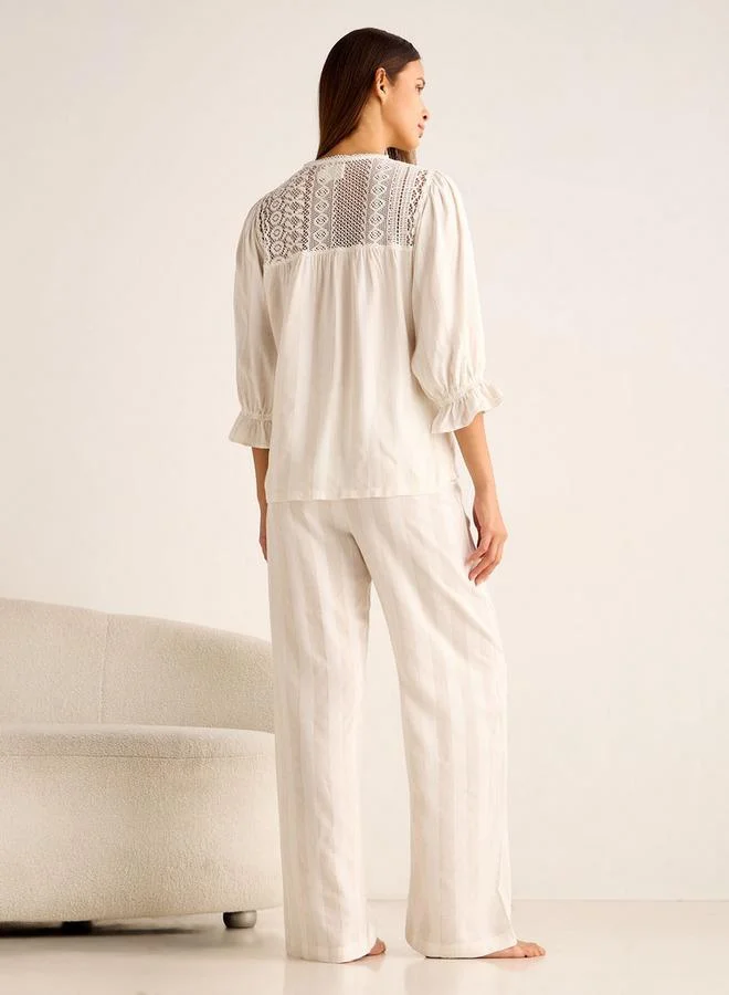 Splash FAV  Pyjama Set Top & Trousers for Women | Best Price UAE