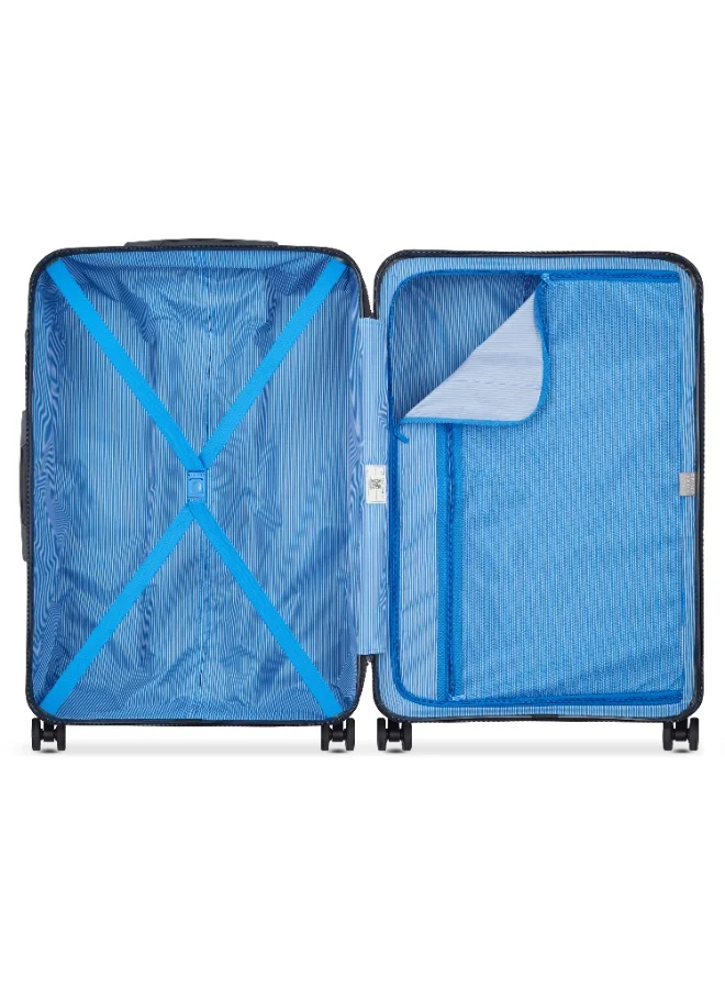 DELSEY Paris  Maxence 70 Cm 4 Double Wheeled Expandable Check-In Trolley Case - Grey  | Best Price UAE