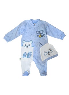 Baby Footed Jumpsuit with macthing icecap - pzsku/ZC080C9372BE41CB879B1Z/45/_/1719907299/f05bac07-17d0-4611-88a1-b48599c4f5f6