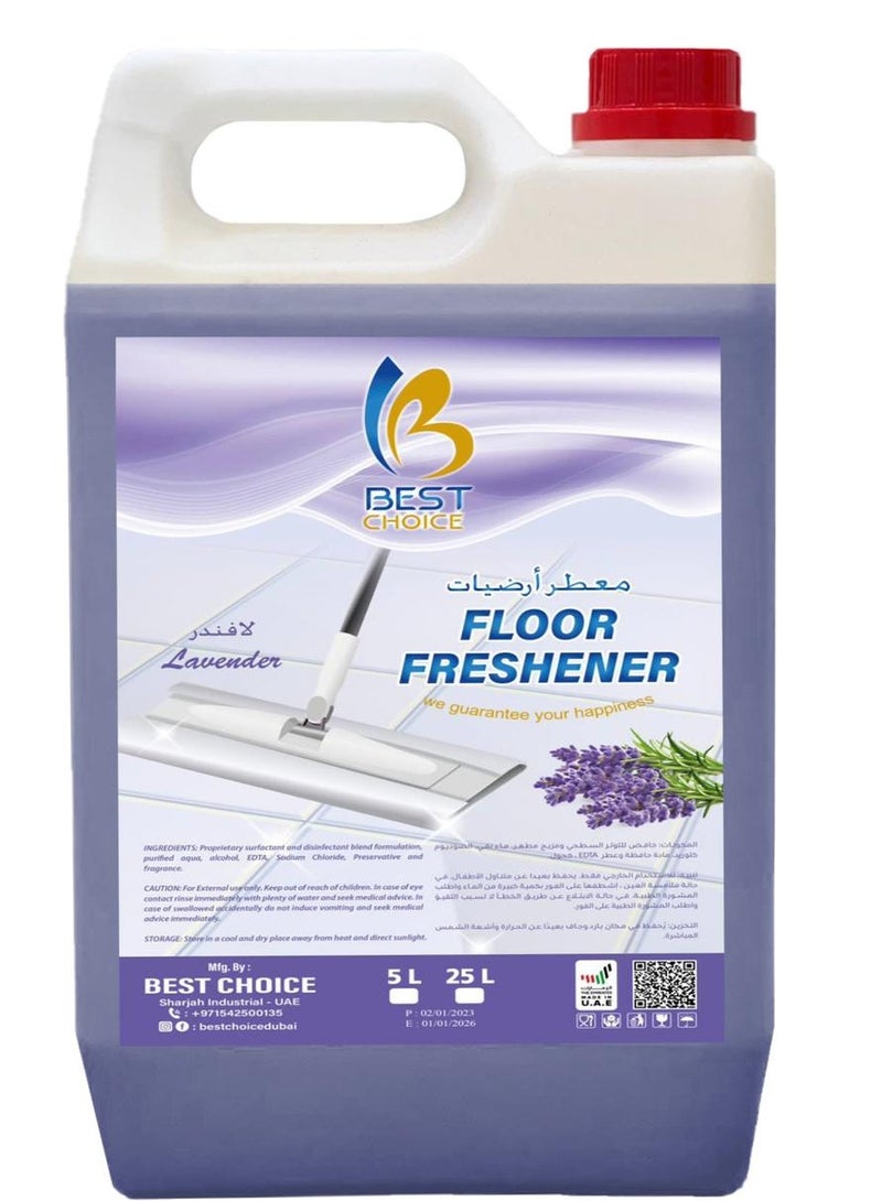 Premium Lavender Scented Floor Freshener - 5 Liters