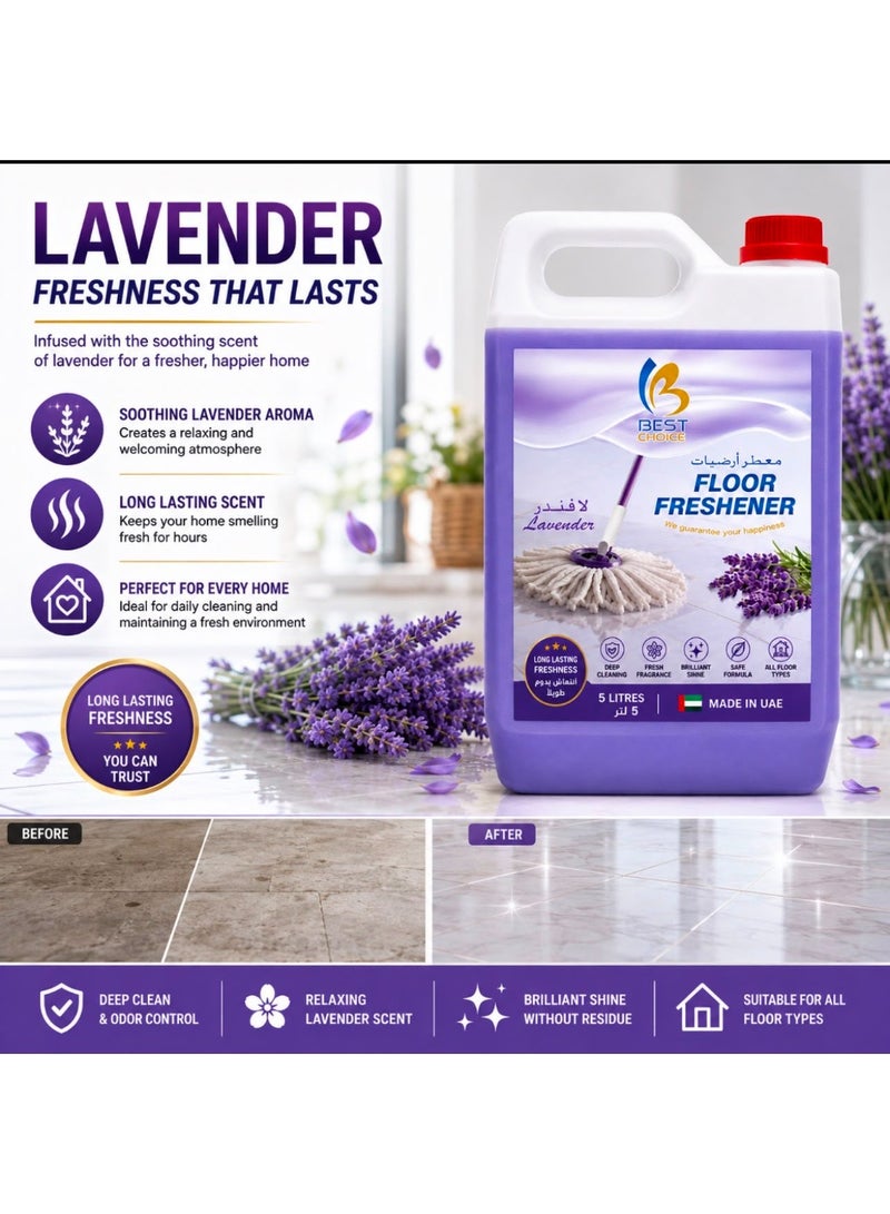 Best Choice Premium Lavender Scented Floor Freshener - 5 Liters - Image 5