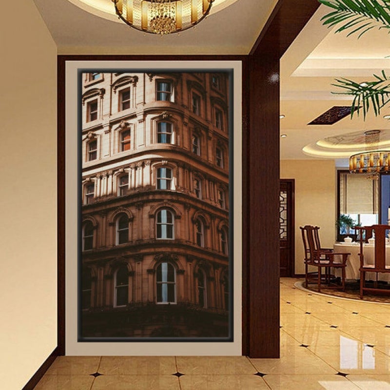 Marktna Modern design canvas painting with a hollow frame, size (50×70), one piece - Image 1