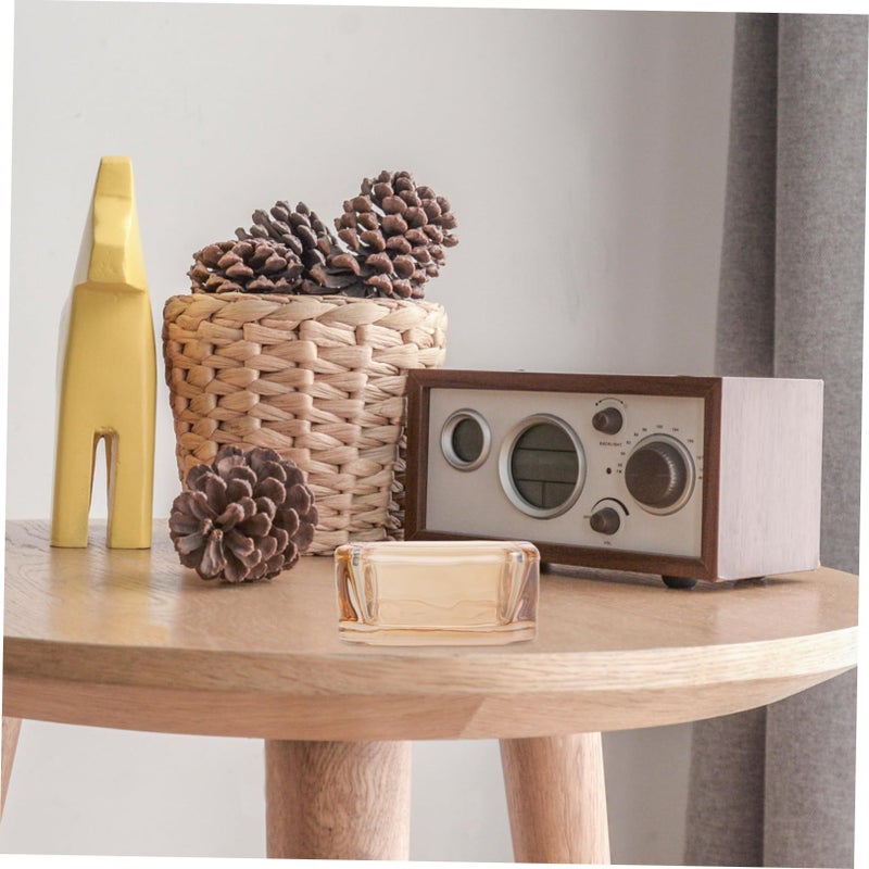 Elegant Minimalist Glass Ashtray For Home Office Rv Use One Size - Image 5