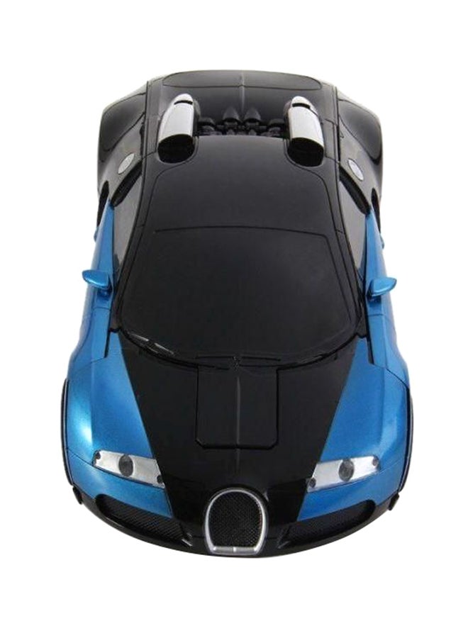 NIBEMINENT Bugatti Veyron Transformer RC Robot Car 