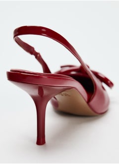Zara Patent bow heel shoes  - Image 2
