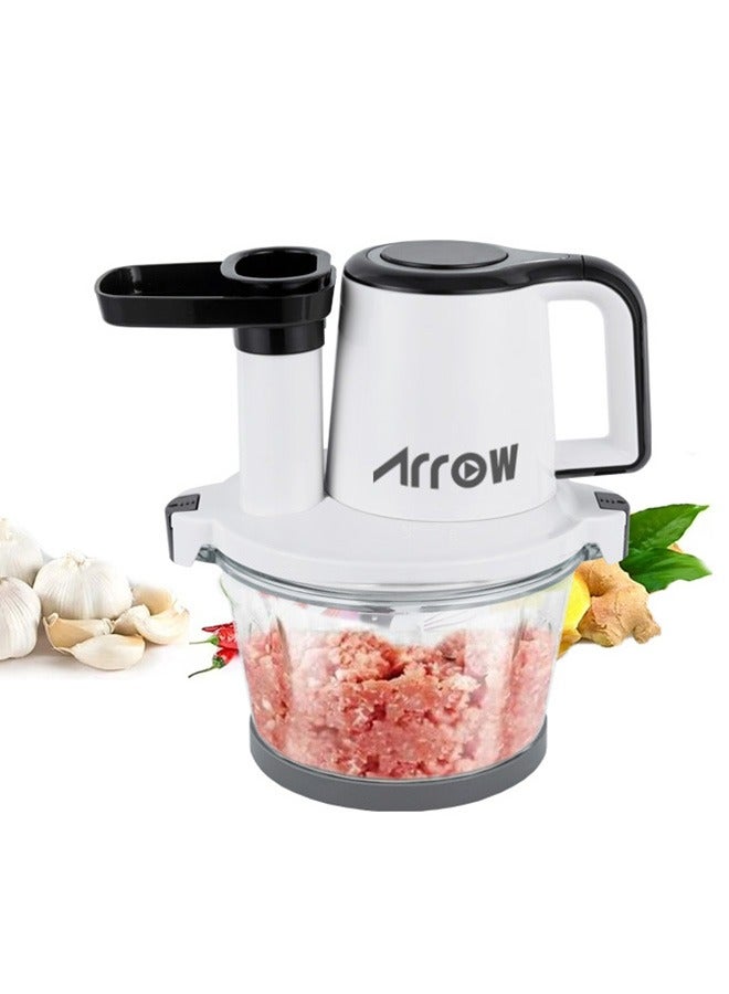 Arrow Food Processor 300 Watt - 2 Liter - 1 Speed - White - RO-FPW02L3 - Image 5