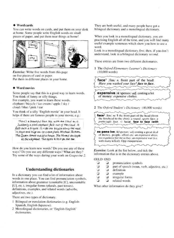 كتاب أوكسفورد Grapevine - كراسة التمارين - المستوى 2A (الجزء الأول من الابتدائي/Elementary) - دورة اللغة الإنجليزية - Image 3