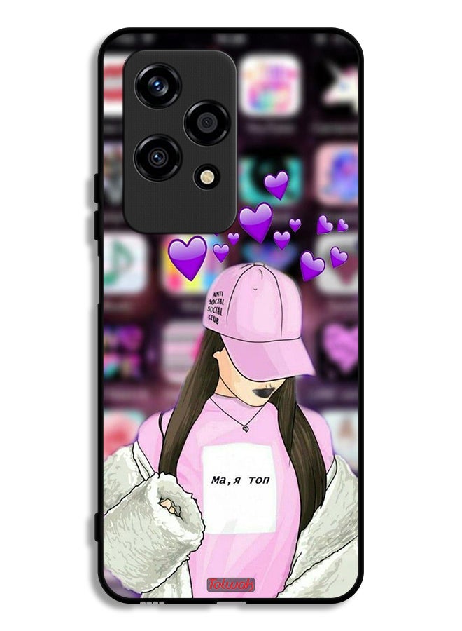 Tolwak Honor 200 Lite 5G Protective Case Cover Anti Social Club - Image 1