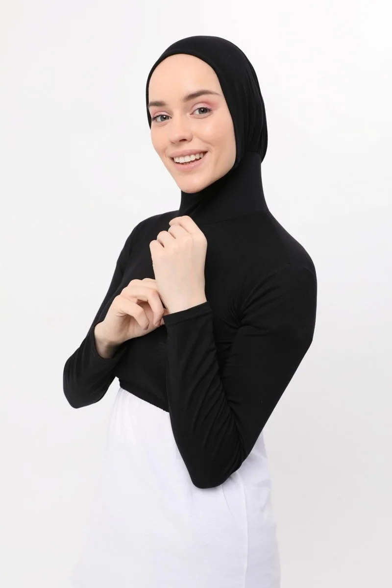 Altobeh Long Sleeve Neck Collar Bonnet Half Body