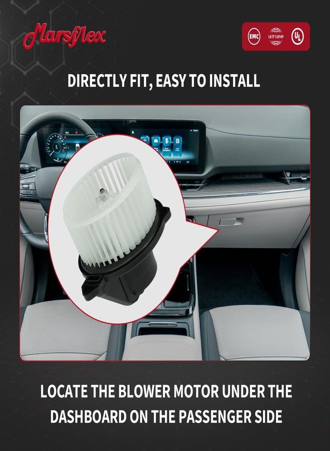 Marsflex Front Blower Motor 700012 for 2002-2008 Dodge Ram 1500 2500 3500, for 2002-2004 Jeep Grand Cherokee, 2002 2003 2004 2005 2006 2007 2008 Blower Motor OE: PM9198 5012701AB 5096255AA 5096256AA - Image 5