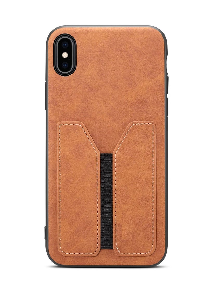 Suteni Leather Protective Back Cover Case Phone Case for iPhone - Image 1