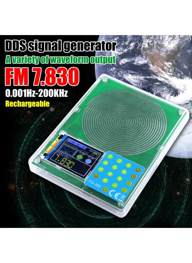 FG-300 Multi-functional, High-precision, Portable Signal Generator 0.001Hz - 200KHz Signal Generator 7.83Hz Schumann Wave - Image 2