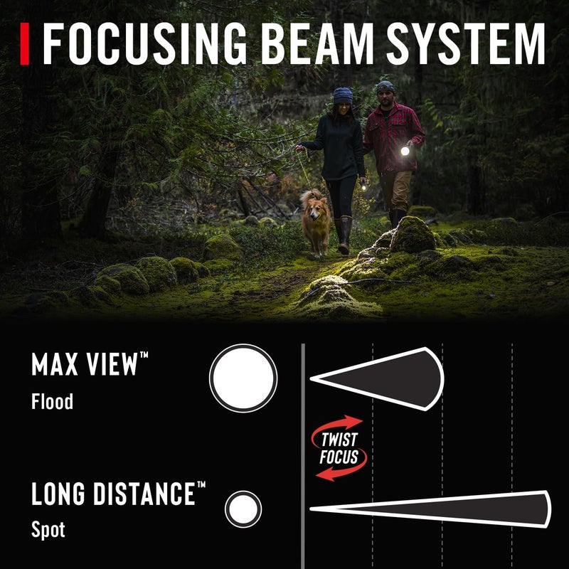 Coast HP3R 385 Lumen Rechargeable LED Penlight with Twist Focus, Green - Image 3