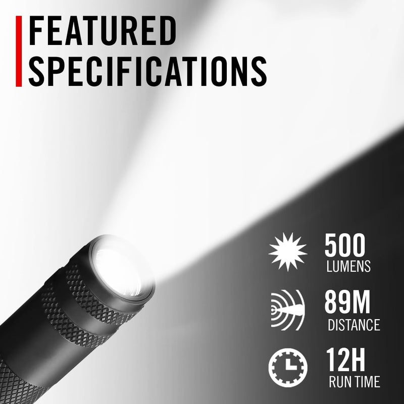 Coast HP3R 385 Lumen Rechargeable LED Penlight with Twist Focus, Green - Image 2