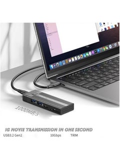 General M.2 NVMe SSD Enclosure, M.2 SSD Enclosure,10GBPS Multifunction USB3.2 Gen2 PCI Solid State Drive, Enclosure for NVMe SATA for Windows for Linux for OS X  - Image 3