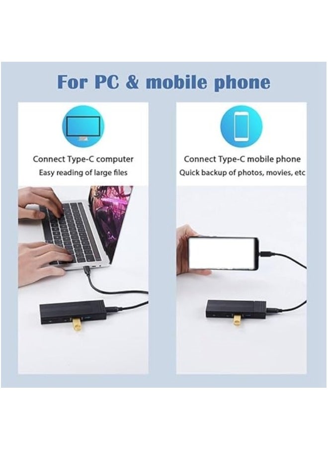 General - M.2 NVMe SSD Enclosure, M.2 SSD Enclosure,10GBPS Multifunction USB3.2 Gen2 PCI Solid State Drive, Enclosure for NVMe SATA for Windows for Linux for OS X - Image 1