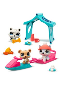 Littlest Pet Shop Littlest Pet Shop - Snowy Day Play Pack - LPS Gen 7, Authentic Mystery Figures, Surprise Collectible Kidult Toy, Girls, Boys, Kids, Tweens Ages 4+  - Image 2
