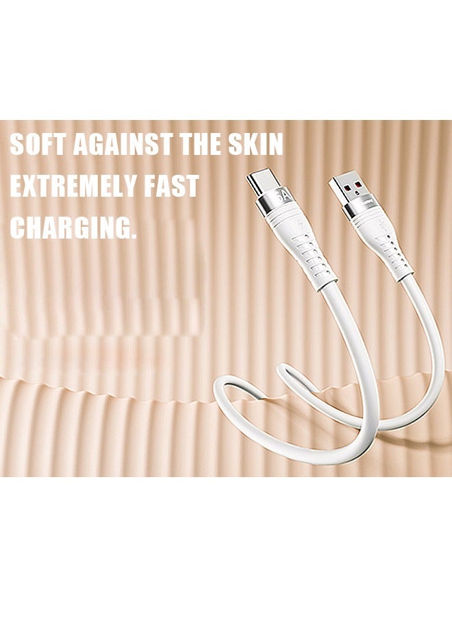 REMAX USB Lightning Cable iPhone Charger Cable 1.2m/2.4A, Charging and Synchronization Cable, Fast Charging Power for iPhone, iPad and iPod MFi Certified Cable (White) - Image 4