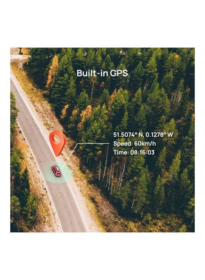 70 ماي كاميرا داش كام ذكية 4K A800S أمامية فقط - Image 4