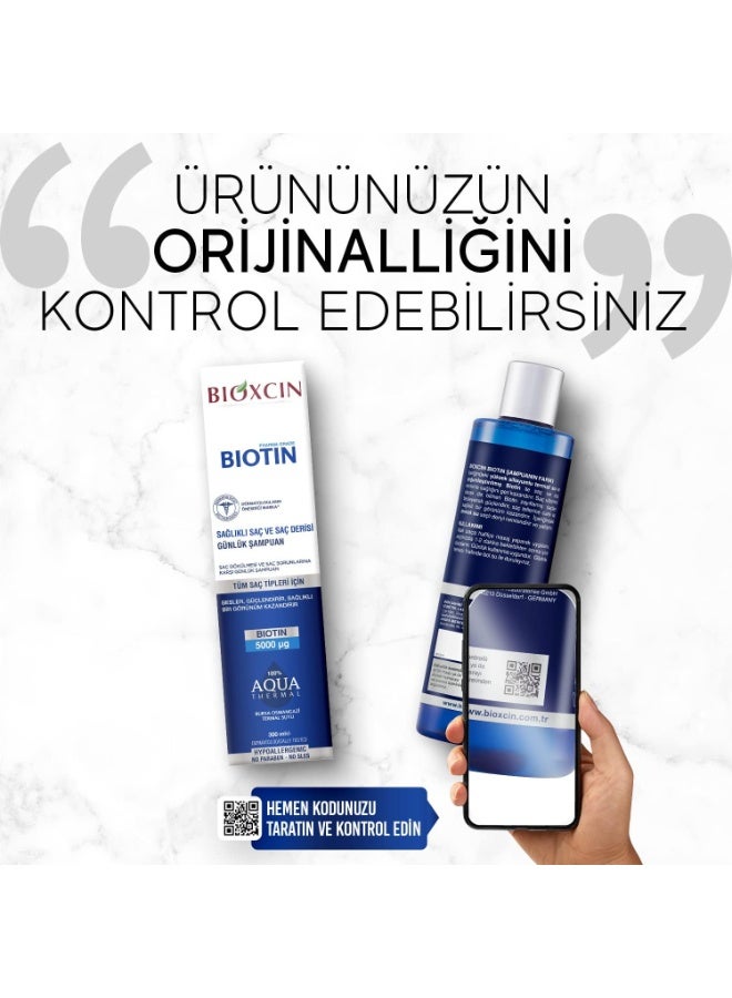 BIOXCIN Biotin Shampoo 300ml  - Image 3
