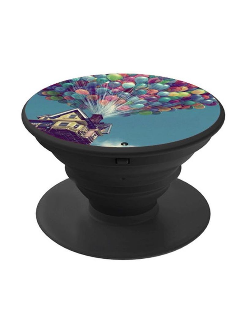 RKN Printed Pop Socket Phone Holder Blue/Black/Red - Image 1