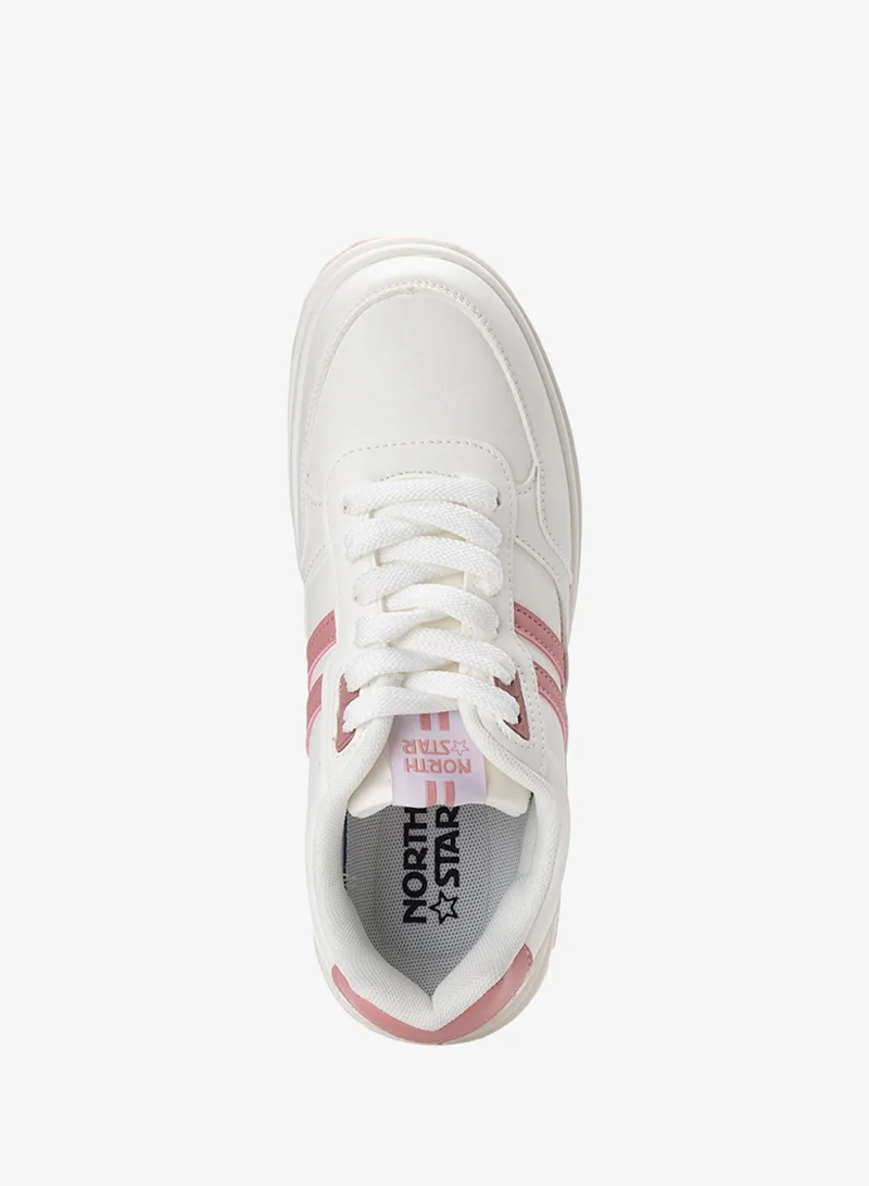 Bata  Two-Tone Low Top Sneakers for Women | Best Price UAE