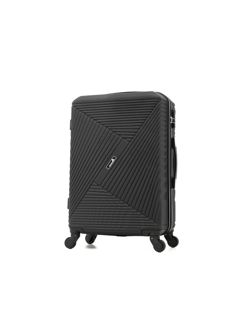 Melife Hardside Luggage Trolley Bag 3-Piece set,Black (S-20",M-24",L-28",XL-32" ) - Image 2