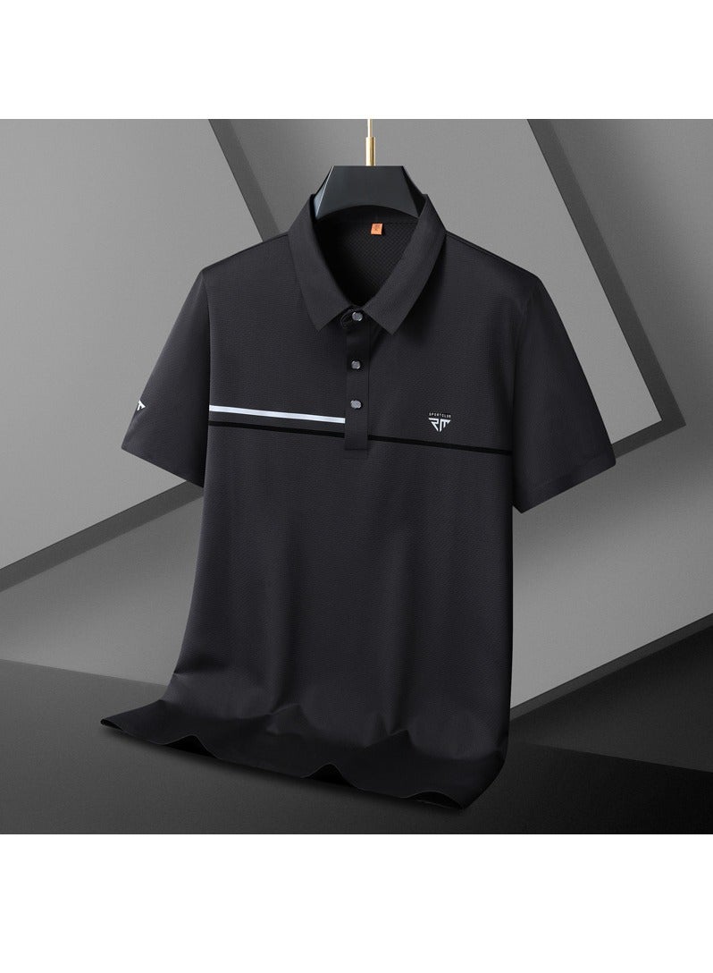 KUYING Business Casual Short Sleeved POLO T-shirt  - Image 1