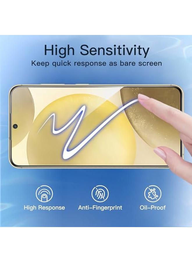 Jetech Privacy Screen Protector For Samsung Galaxy S24 5G 6.2 Inch Anti Spy Tempered Glass Film Fingerprint ID Compatible 2 Pack - Image 5