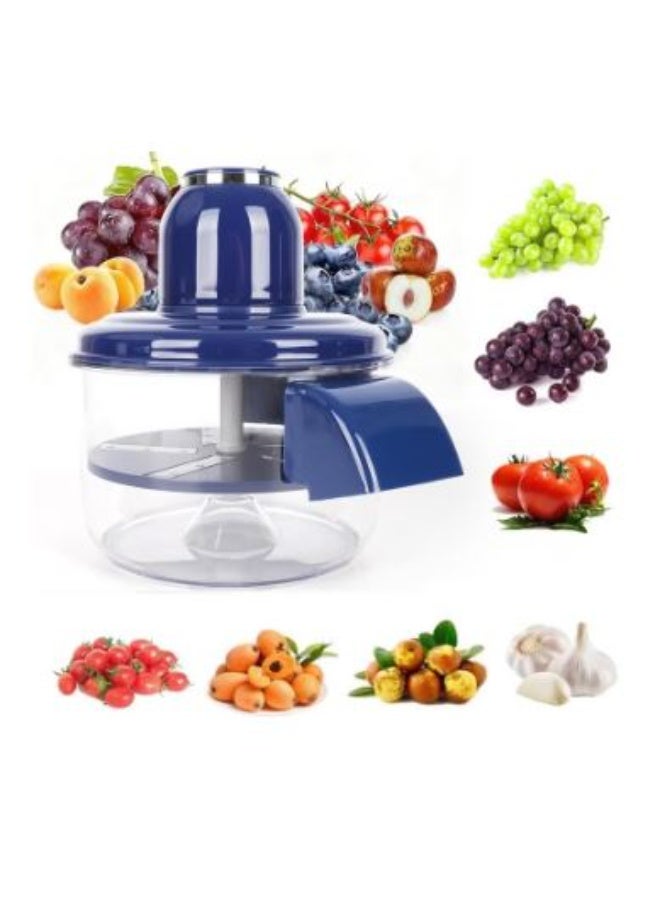 Electric Peeler Machine for Garlic & Small Fruits - Quick Automatic Peeler for Grapes, Tomatoes, Garlic Stainless Steel Blade, for Home and Commercial Use - Image 1