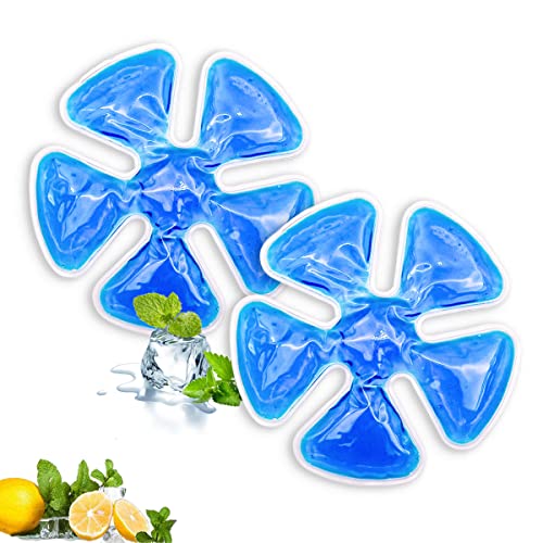 Couleurs Head Gel Ice Pack Helmet Ice Pack Used for Catcher Helmets Outdoor Sport Equestrian Riding Operation On The Head Relieve Summer Heat and Keep Cool 2 Count - Image 2