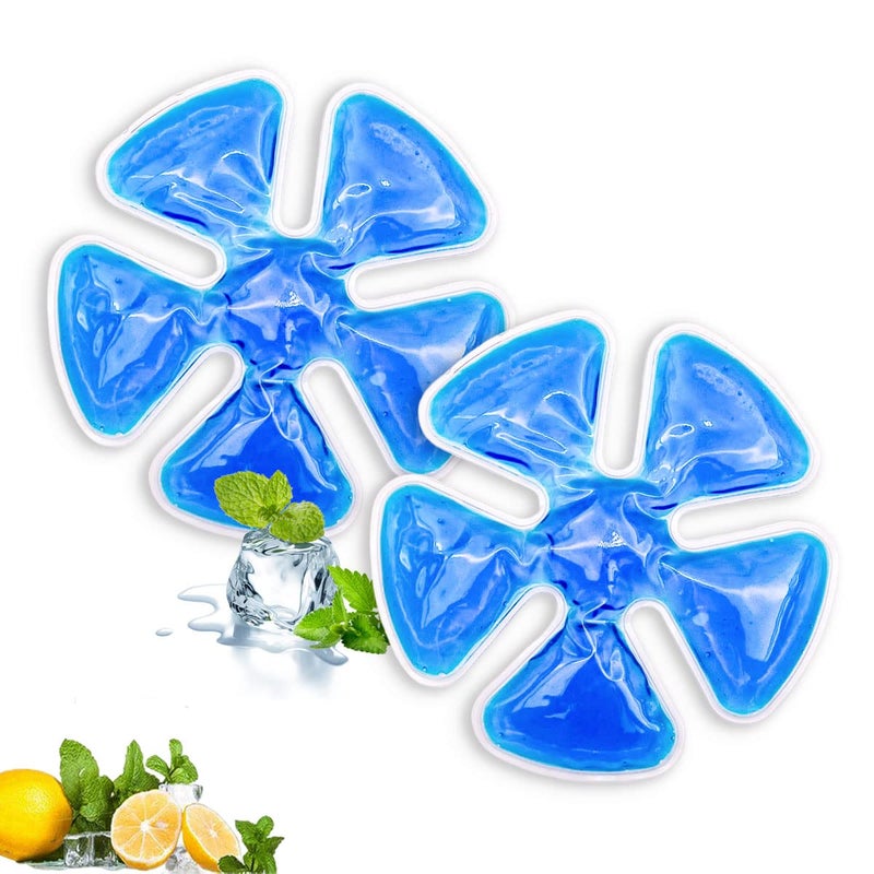 Couleurs Head Gel Ice Pack Helmet Ice Pack Used for Catcher Helmets Outdoor Sport Equestrian Riding Operation On The Head Relieve Summer Heat and Keep Cool 2 Count - Image 3