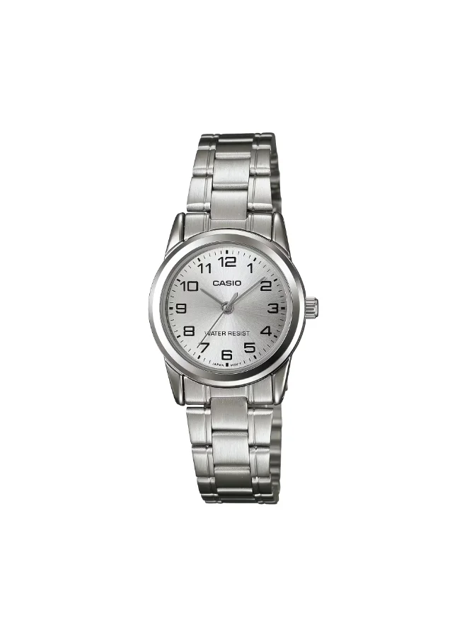 CASIO Women's Stainless Steel Analog Watch LTP-V001D-7B - 25 mm