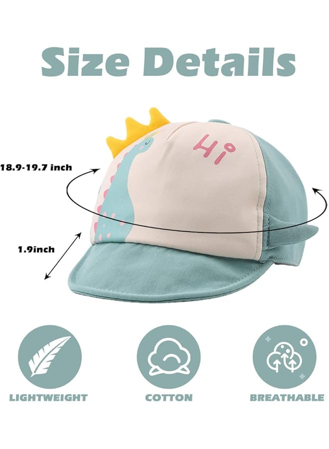 Oasisgalore Baby Duck Cap Infant Kids Sun Hat Bear Cute Cartoon Caps Spring Summer - Image 2