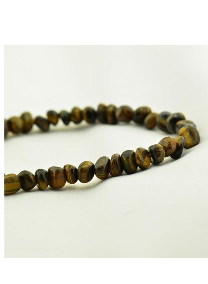 Loose, rough, cracked, and unpolished natural tiger eye stones - Image 3