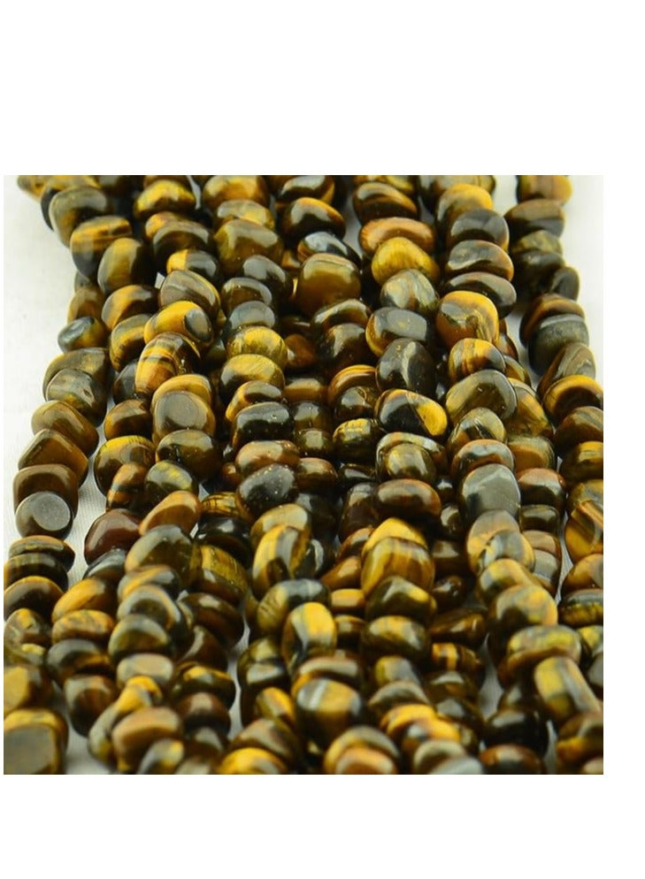 Loose, rough, cracked, and unpolished natural tiger eye stones - Image 4