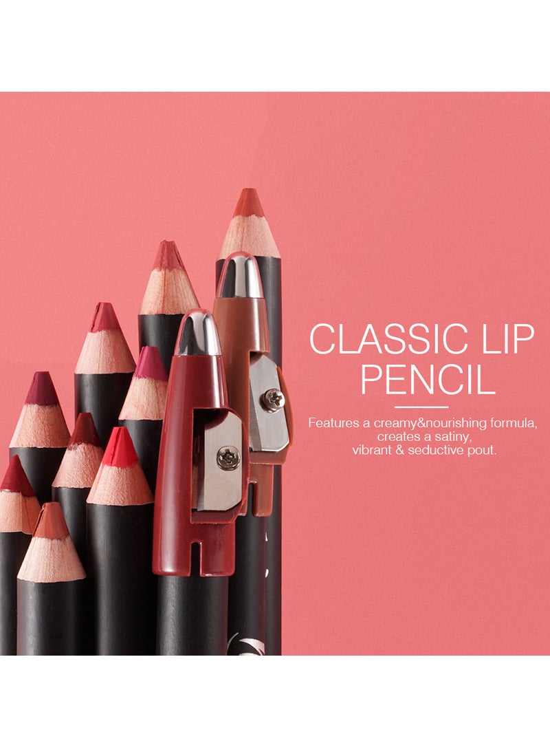 MENOW·PRO - Matte Lipstick Pencil 6 Colors 6 Pcs - C - Image 1
