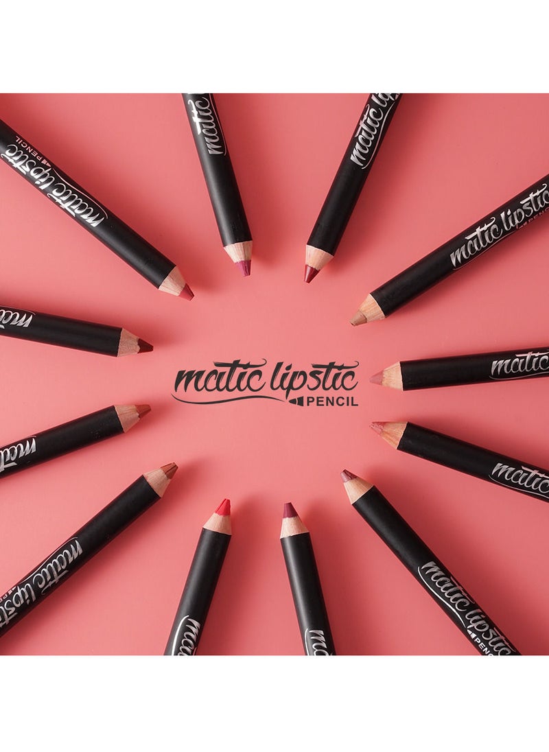 MENOW·PRO - Matte Lipstick Pencil 6 Colors 6 Pcs - C - Image 1