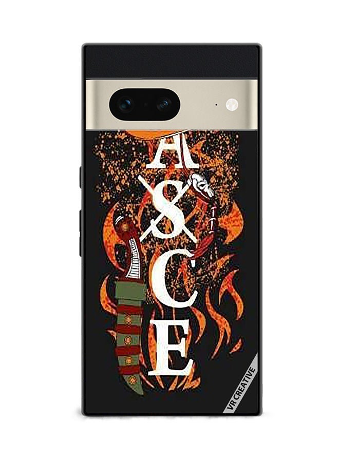 VR CREATIVE Protective Case Cover For Google Pixel 7 Fire First Ace Design Multicolour - Image 1