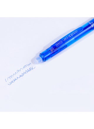 12 blue erasable pens in a box gel pen easy erasable pen large capacity pen - view 2