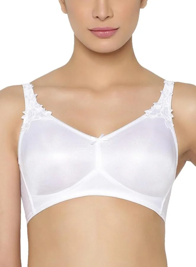 Triumph Triumph International Women's Non Padded | Underwired | Minimizer 34D White | Full-Coverage Bra | Pack of 1