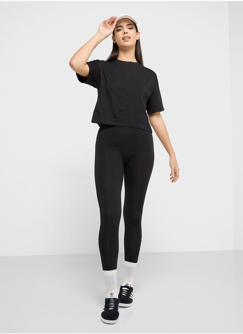 Ginger Basics - Boxy Cropped T-shirt - Image 1