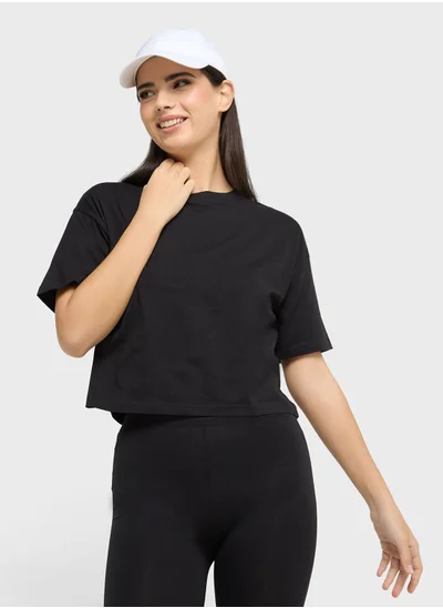Ginger Basics Boxy Cropped T-shirt