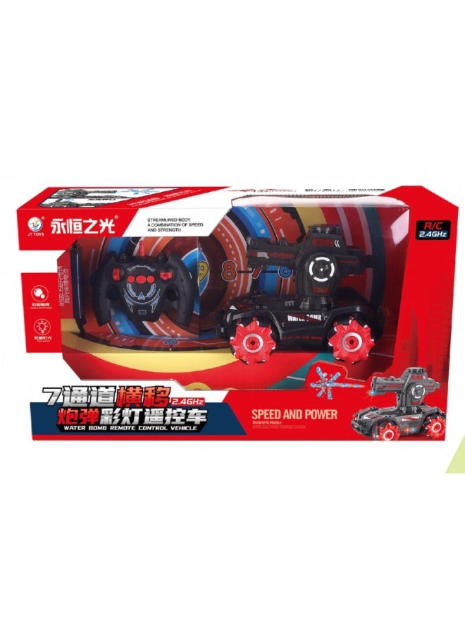 Generic - Children's Play House Light Firing Shells Toy Car JT3577 Parent-child Interactive Remote Control Model Car Wholesale-Color:JT3581-Proportion:A Single Model Must Be Shipped In Multiples Of 18 Boxes. - Image 1