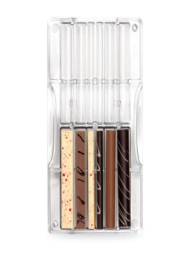 DECORA Stick and Rod Chocolate Mould 12 Cavities 200 X 120 X 22 MM